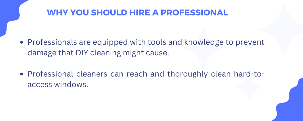 Reasons to hire a professional cleaner